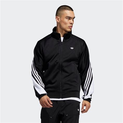 adidas jacke grau mit weißen streifen|Adidas Jacken online entdecken .